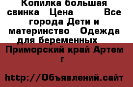 Копилка большая свинка › Цена ­ 300 - Все города Дети и материнство » Одежда для беременных   . Приморский край,Артем г.